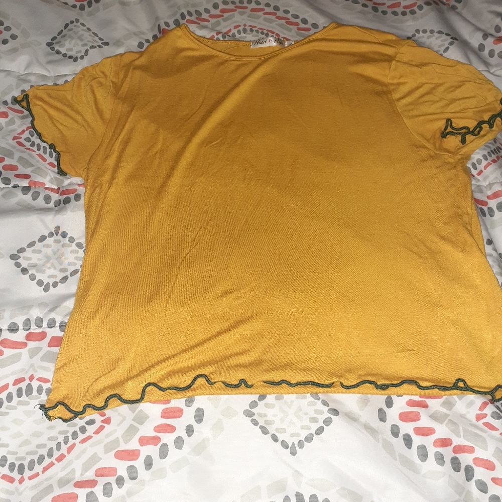 Orange croptop
